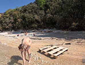 052225_voyeuristic_video_with_sam_dora_and_cheri_naked_and_afraid_on_a_adriatic_beach_playing_with_chalk_art_and_having_fun